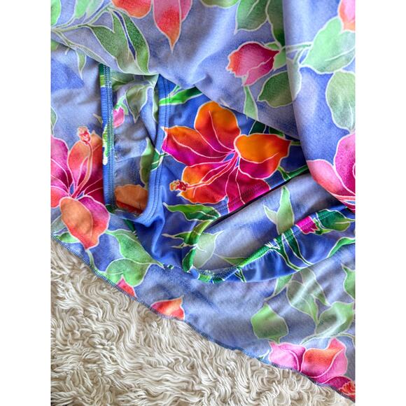 90’s Tropical Skirt Tankini size 14 - Picture 16 of 16